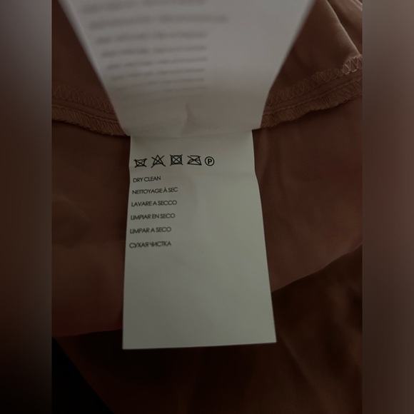 NWT Club Monaco Tie-Neck Blouse in Blush Pink Size Small - Picture 5 of 5